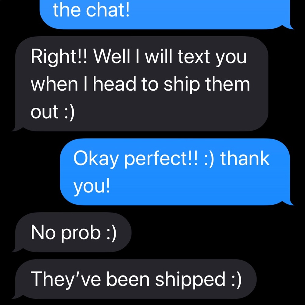 These are the messages for the seller @gabdes77